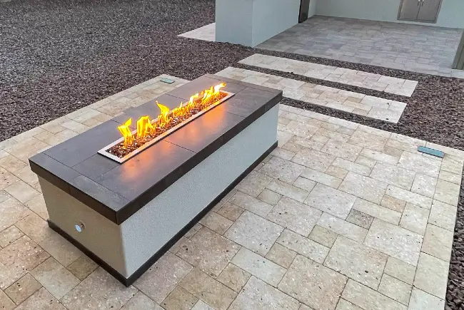 Outdoor Fire Feature Installation in Buckeye AZ
