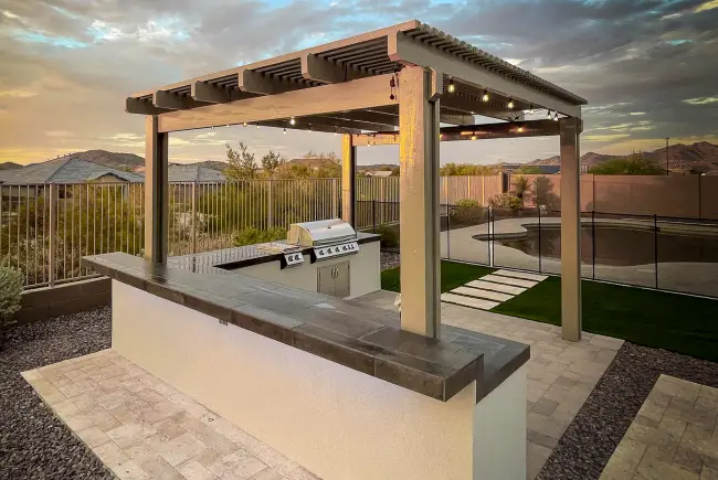 Outdoor Kitchen and BBQ Installation in Buckeye AZ 2